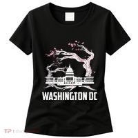 Washington Dc Cherry Blossom Capitol Hill Usa Souvenir Women's T-Shirt thumb 0