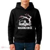 Washington Dc Cherry Blossom Capitol Hill Usa Souvenir Kids Hoodie thumb 4