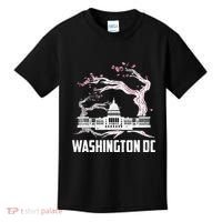 Washington Dc Cherry Blossom Capitol Hill Usa Souvenir Kids T-Shirt thumb 0