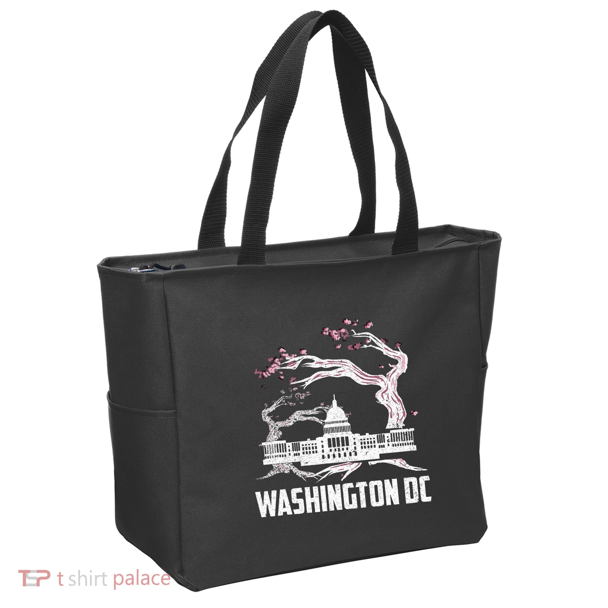 Washington Dc Cherry Blossom Capitol Hill Usa Souvenir Tote Bag