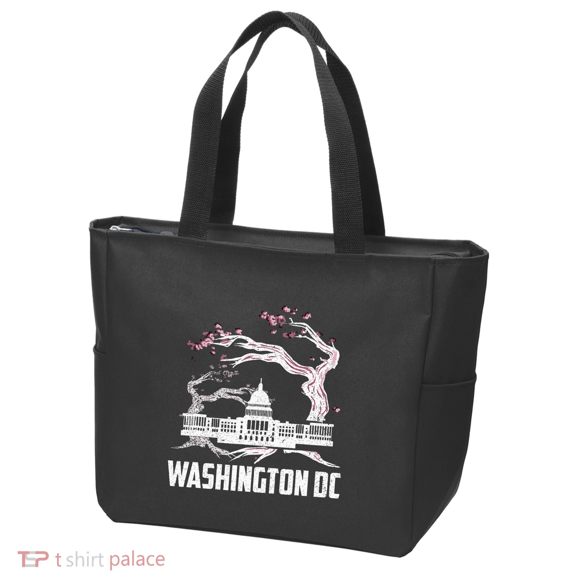 Washington Dc Cherry Blossom Capitol Hill Usa Souvenir Tote Bag