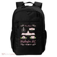 Washington Dc Cherry Blossom Monument Backpack thumb 0