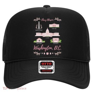 Washington Dc Cherry Blossom Monument Hat