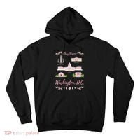 Washington Dc Cherry Blossom Monument Tall Hoodie thumb 0