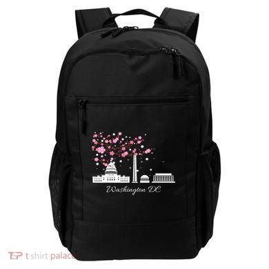 Washington Dc Cherry Blossoms Monuments Memorials Backpack