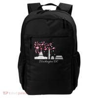 Washington Dc Cherry Blossoms Monuments Memorials Backpack thumb 0