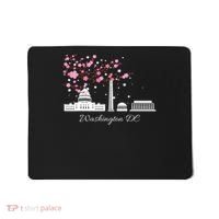 Washington Dc Cherry Blossoms Monuments Memorials Mousepad thumb 0