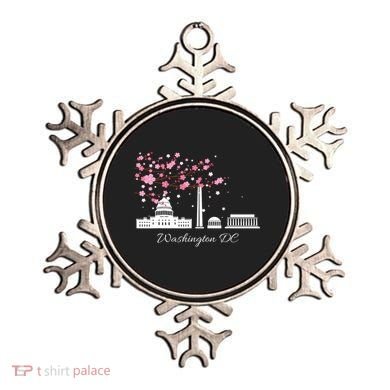 Washington Dc Cherry Blossoms Monuments Memorials Ornament