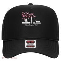 Washington Dc Cherry Blossoms Monuments Memorials Hat thumb 0