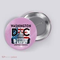 Washington Dc Capitol Hill Usa Souvenirs Gifts Button thumb 0