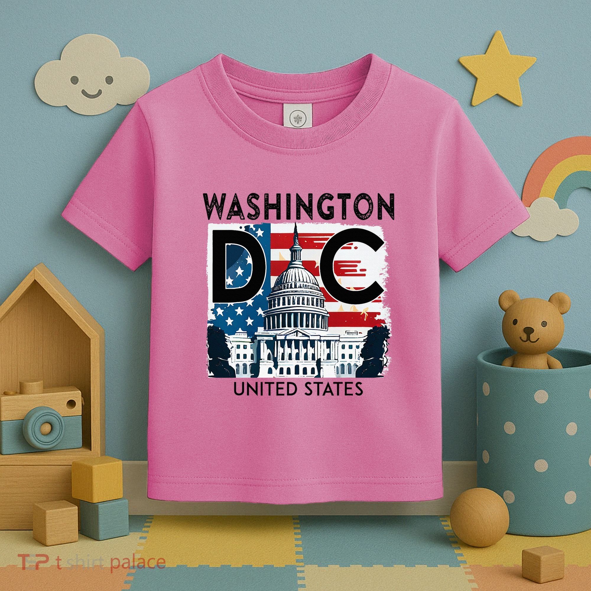Washington Dc Capitol Hill Usa Souvenirs Gifts Toddler T-Shirt