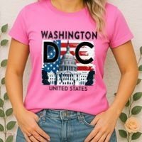 Washington Dc Capitol Hill Usa Souvenirs Gifts Women's T-Shirt thumb 2