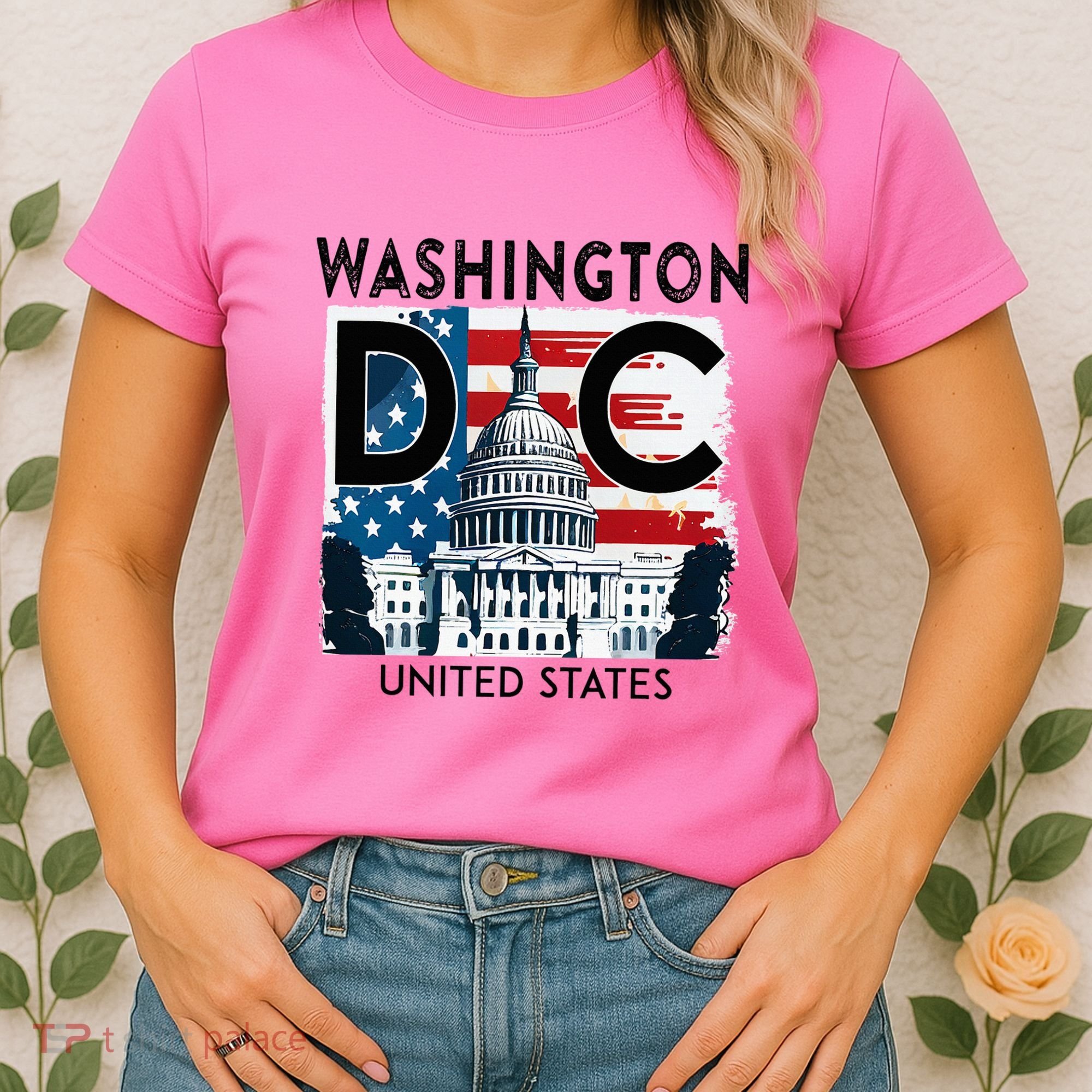 Washington Dc Capitol Hill Usa Souvenirs Gifts Women's T-Shirt