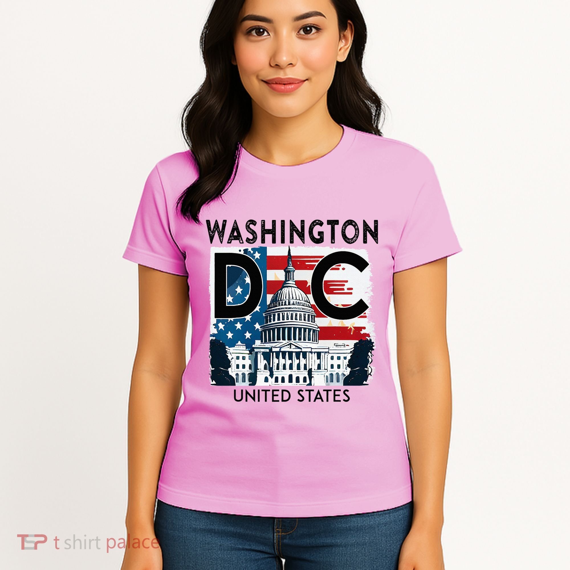 Washington Dc Capitol Hill Usa Souvenirs Gifts Women's T-Shirt