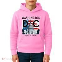 Washington Dc Capitol Hill Usa Souvenirs Gifts Kids Hoodie thumb 4
