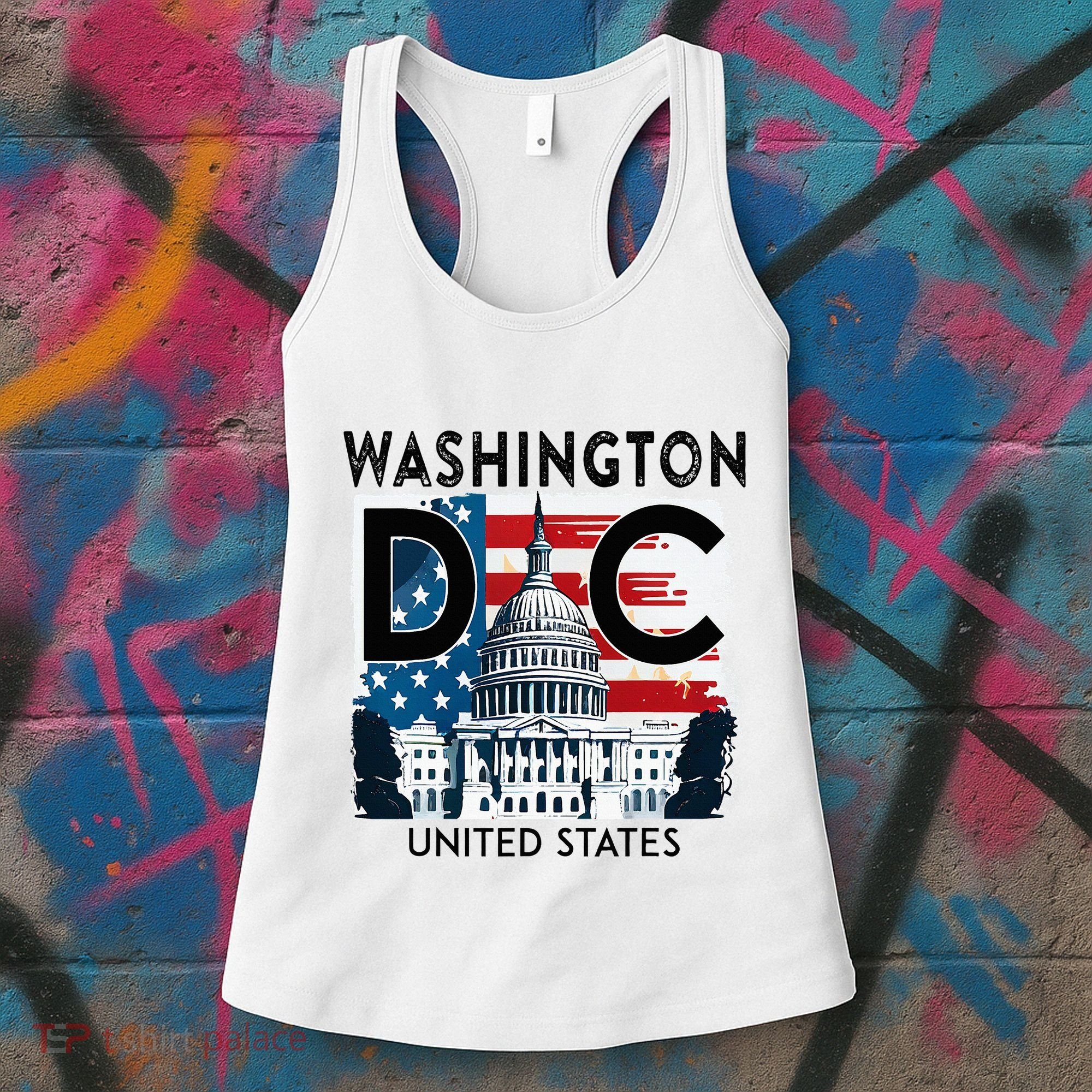 Washington Dc Capitol Hill Usa Souvenirs Gifts Women's Tank Top