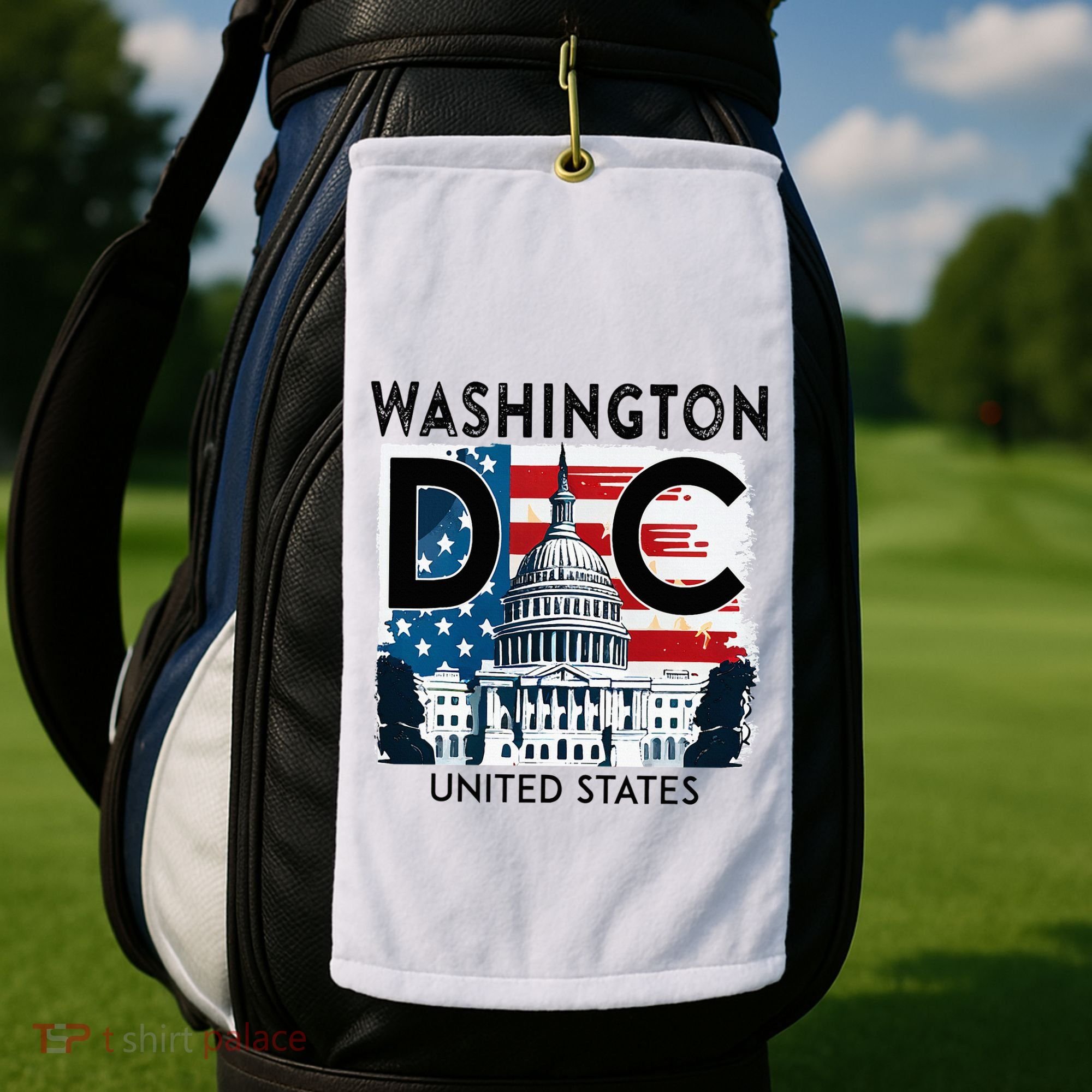 Washington Dc Capitol Hill Usa Souvenirs Gifts Golf Towel