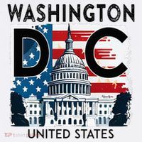 Washington Dc Capitol Hill Usa Souvenirs Gifts Kids Sweatshirt thumb 2