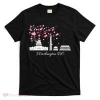 Washington DC Cherry Blossoms Monuments Memorials TShirt T-Shirt thumb 0