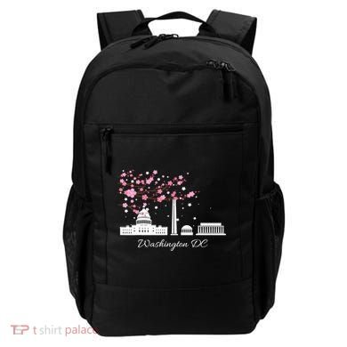 Washington DC Cherry Blossoms Monuments Memorials TShirt Backpack