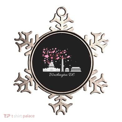 Washington DC Cherry Blossoms Monuments Memorials TShirt Ornament