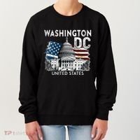 Washington Dc Capitol Hill Usa Souvenirs Women's Sweatshirt thumb 0