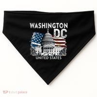 Washington Dc Capitol Hill Usa Souvenirs USA-Made Doggie Bandana thumb 0