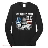 Washington Dc Capitol Hill Usa Souvenirs Long Sleeve Shirt thumb 0