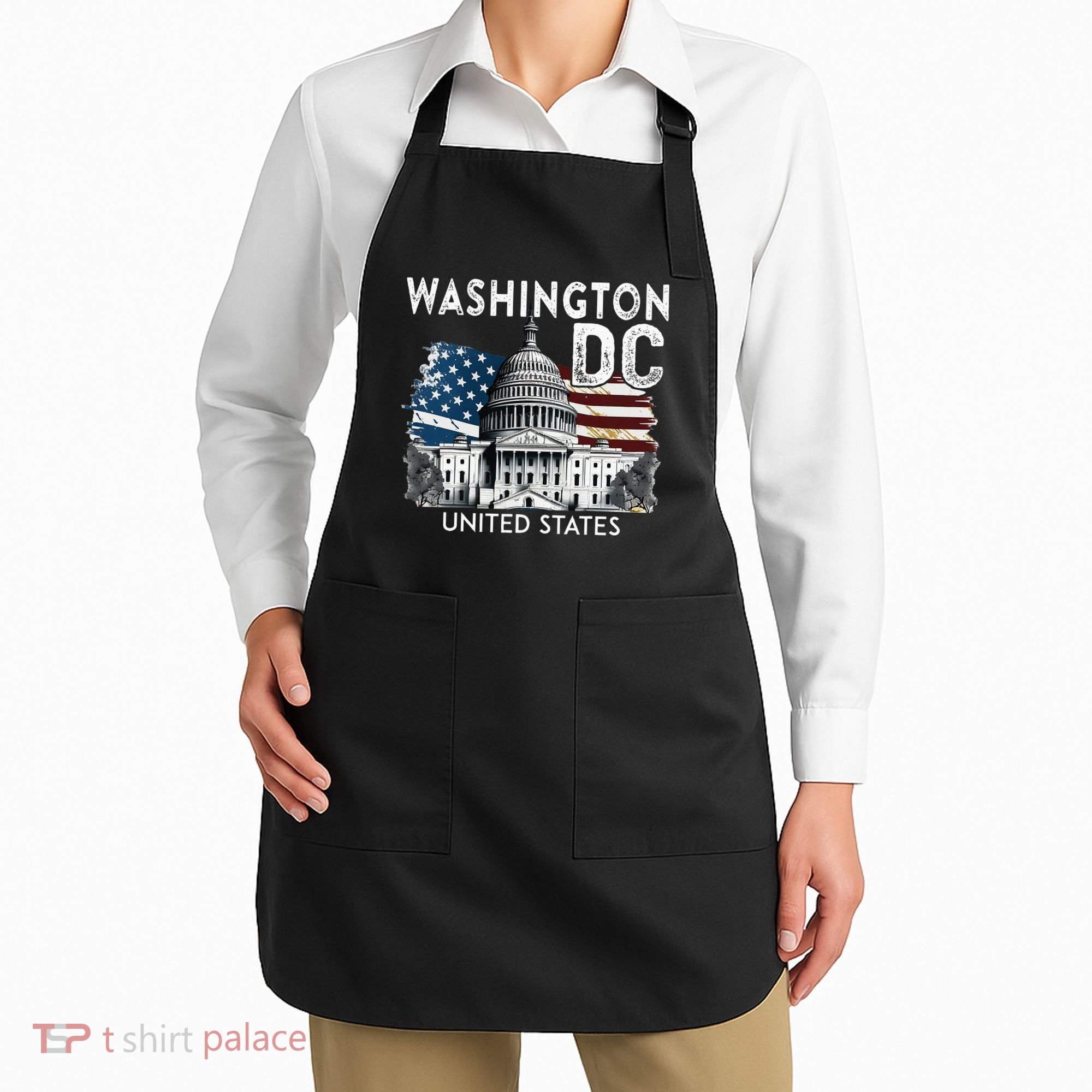 Washington Dc Capitol Hill Usa Souvenirs Apron