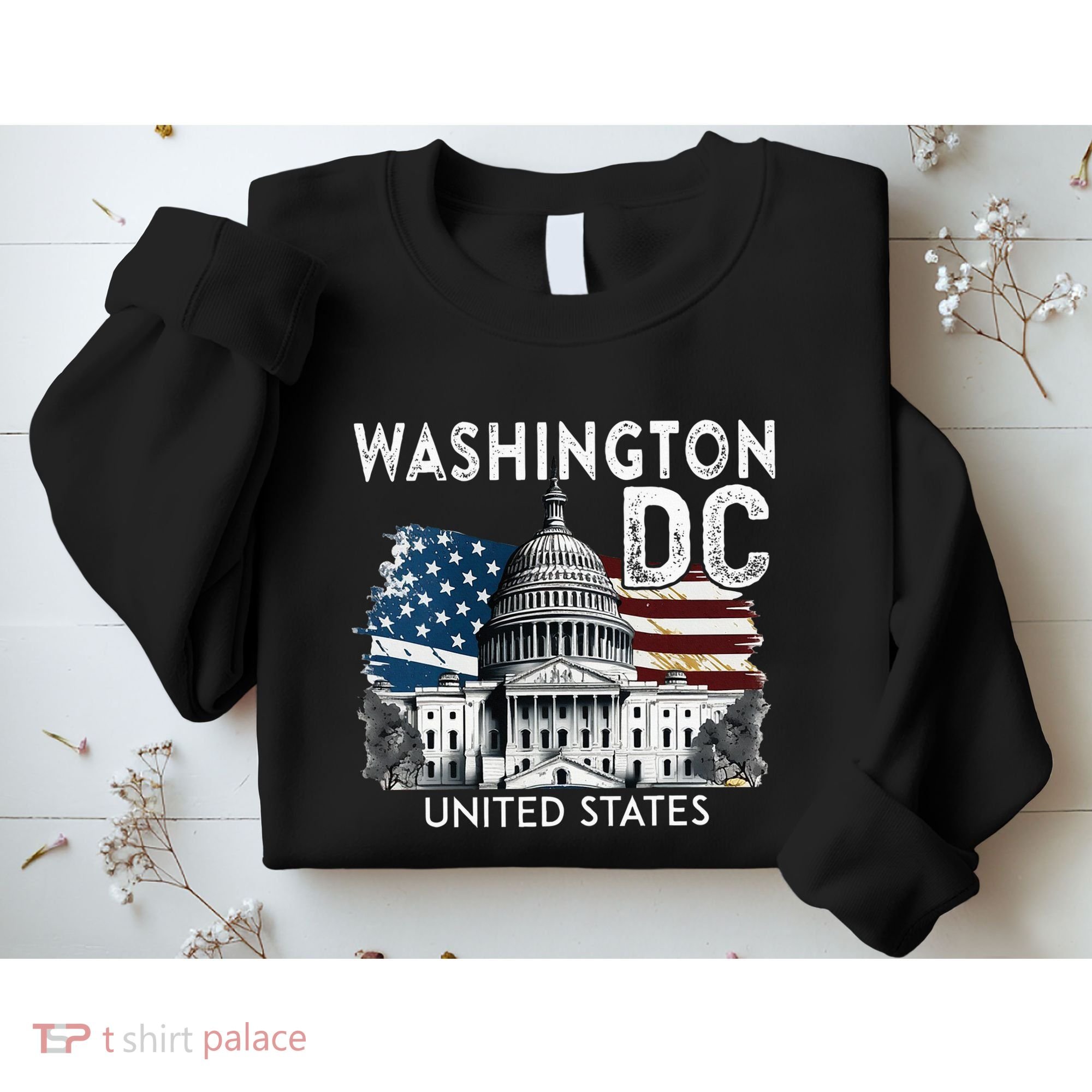 Washington Dc Capitol Hill Usa Souvenirs Sweatshirt