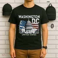 Washington Dc Capitol Hill Usa Souvenirs T-Shirt thumb 6