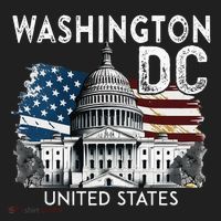 Washington Dc Capitol Hill Usa Souvenirs Beanie thumb 2