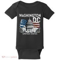 Washington Dc Capitol Hill Usa Souvenirs Baby Bodysuit thumb 0