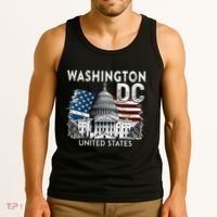 Washington Dc Capitol Hill Usa Souvenirs Tank Top thumb 3