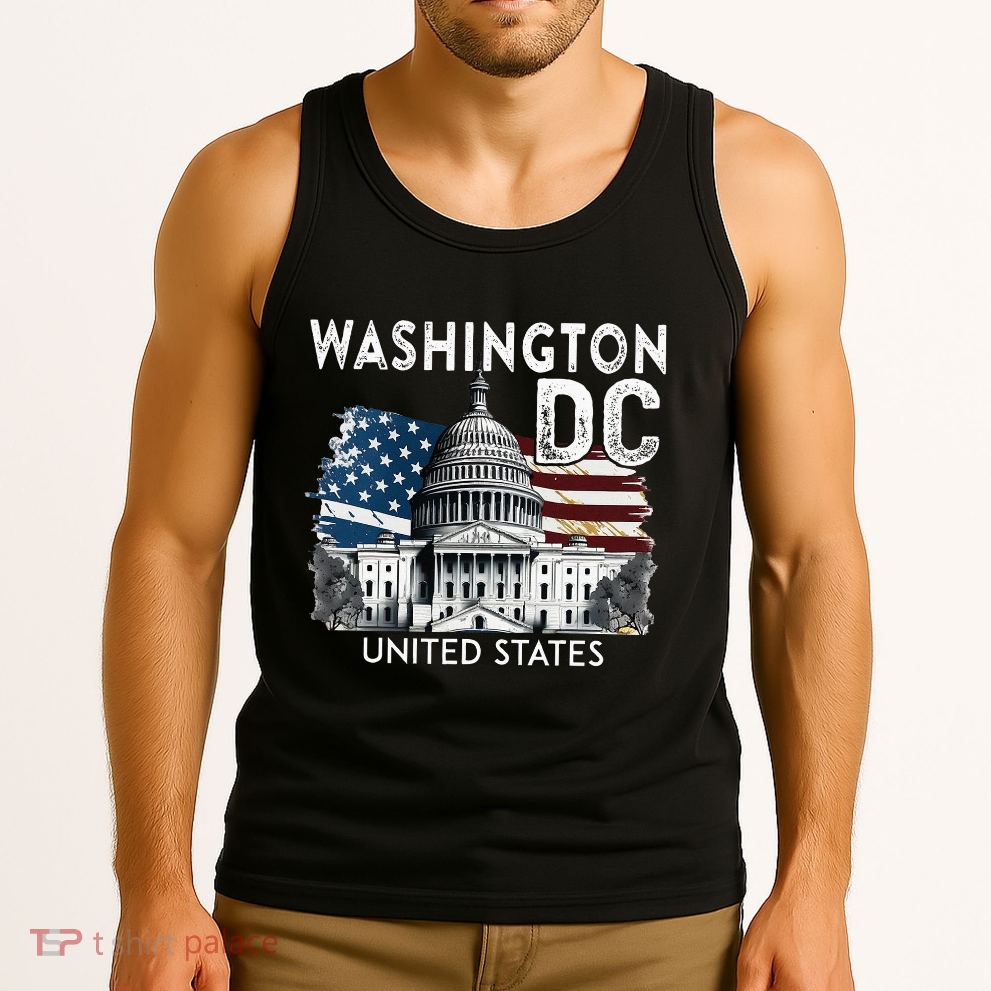 Washington Dc Capitol Hill Usa Souvenirs Tank Top