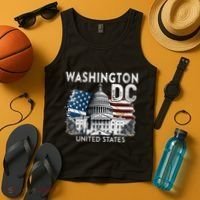 Washington Dc Capitol Hill Usa Souvenirs Tank Top thumb 4