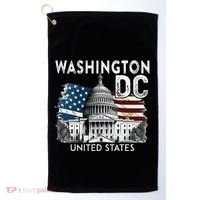 Washington Dc Capitol Hill Usa Souvenirs Golf Towel thumb 0