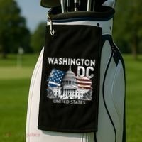 Washington Dc Capitol Hill Usa Souvenirs Golf Towel thumb 2