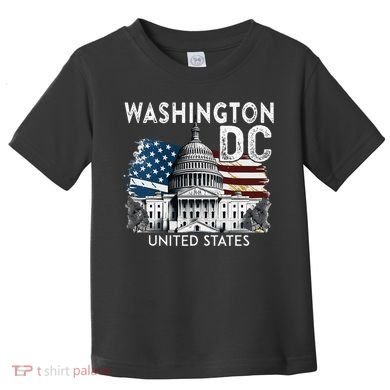 Washington Dc Capitol Hill Usa Souvenirs Toddler T-Shirt