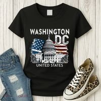 Washington Dc Capitol Hill Usa Souvenirs Women's T-Shirt thumb 3