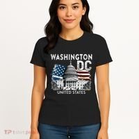 Washington Dc Capitol Hill Usa Souvenirs Women's T-Shirt thumb 4