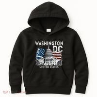 Washington Dc Capitol Hill Usa Souvenirs Kids Hoodie thumb 0
