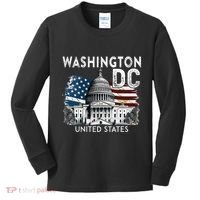 Washington Dc Capitol Hill Usa Souvenirs Kids Long Sleeve Shirt thumb 0