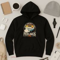 Wind DoesnT Care About Feelings Clay Trap Skeet Shooting Hoodie thumb 3