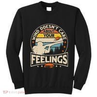 Wind DoesnT Care About Feelings Clay Trap Skeet Shooting Sweatshirt thumb 0