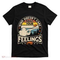 Wind DoesnT Care About Feelings Clay Trap Skeet Shooting T-Shirt thumb 0