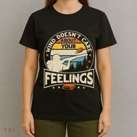 Wind DoesnT Care About Feelings Clay Trap Skeet Shooting T-Shirt thumb 4