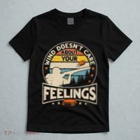 Wind DoesnT Care About Feelings Clay Trap Skeet Shooting T-Shirt thumb 5
