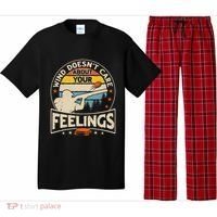 Wind DoesnT Care About Feelings Clay Trap Skeet Shooting Pajama Set thumb 0