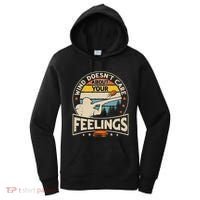Wind DoesnT Care About Feelings Clay Trap Skeet Shooting Women's Hoodie thumb 0